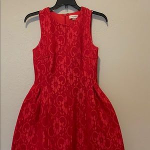 Calvin Klein structured pink dress worn once!